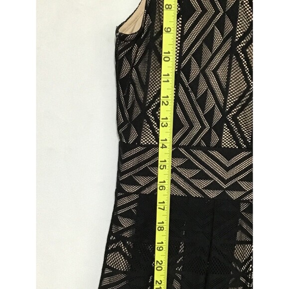 Maggie L Dress Size 8 Black Lacy Lined Party Wedding Formal Cocktail Holiday - Picture 16 of 16